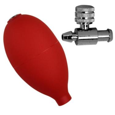 Imagem de Pera + Valvula Insuflaçao Aparelho Pressao Premium Universal - Love Sa