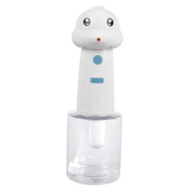 Imagem de ＡＷＨＡＯ Máquina elétrica da espuma da limpeza do cão para o banho, máquina de mistura da espuma do chuveiro da garrafa do champô do animal de estimação dos, Branco