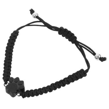 Imagem de Toyvian Pulseira De Cremação Para Animais De Estimação Pata Cachorro Pulseira Aço Inoxidável Urna Memorial Para Homenagear