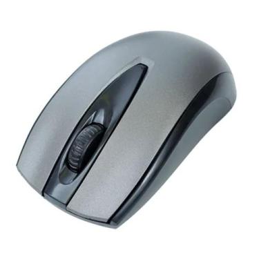 Imagem de Mouse Sem Fio Moby Ms407 1200dpi Preto/cinza Oex
