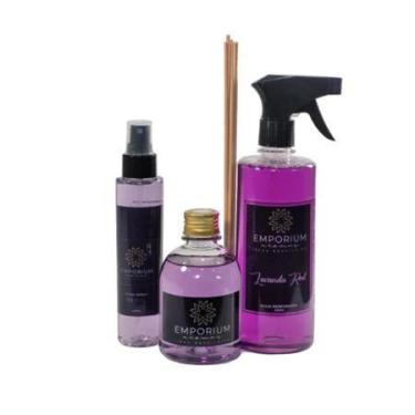 Imagem de Kit Aromatizador Completo Difusor Àgua Perfumada Home Spray AROMAS - E
