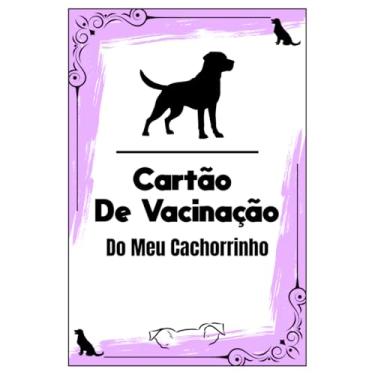 Imagem de Caderneta Cartão de Vacinação para Cachorro Personalizado, Modelo Compacto, Controle de Banho e Cuidados, Multicolorido (Magenta)