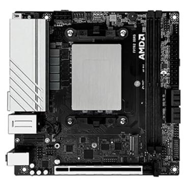 Imagem de Placa mãe N17 NAS AMD Ryzen 9 7940HS 2xNVMe 4xSATA3.0 1x PCIEx8 2xDDR5 2x2.5G LAN 17x17 Gaming ITX Mainboard HDMI*2 DP Mini ITX Soft Routing Board