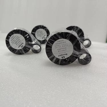 Imagem de Atacado 34 mm x 650 m em resina de cera grau TTO transferência térmica perto da borda para fita de impressora