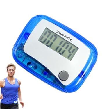 Imagem de Pedômetro Para Caminhada | Contador De Passos Para Atividades Diárias - Monitor Digital LCD com Metas Diárias para Caminhadas, Corrida, Treinos, Natação, Esportes e Aventuras em Ambientes Internos e E