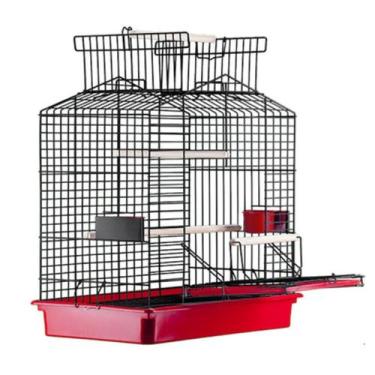 Imagem de Gaiola Calopsitas Triplex E Passaros Similares Epoxi - Gaiolas londrin