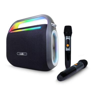 Imagem de Caixa de Som Portátil Imenso X40 Pro 120W RGB 2x Mic sem Fio