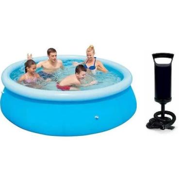 Imagem de Piscina Bestway 2900 L + Bomba de Inflar Q1