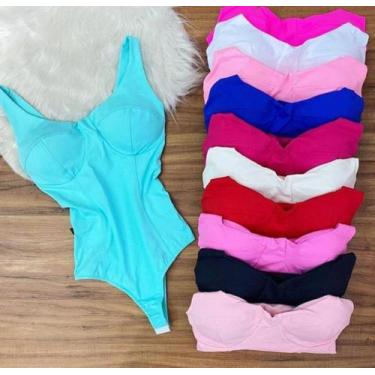 Imagem de Body retro feminino - Filo modas, Pink, p