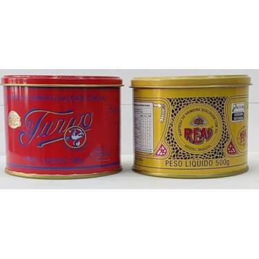 Imagem de Manteiga Mineira Real/Turvo, Kit 2 Latas, 500g Cada