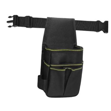 Imagem de Bothyi Cinto de ferramentas de eletricista, bolsa de cintura para ferramentas de jardinagem com vários bolsos, bolsa para de reparo para decoradores,