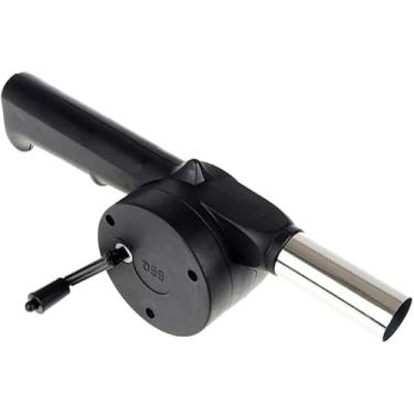 Imagem de Soprador Acendedor Manual Churrasqueira Fogão Lareira para Carvão Churrasco Fogo Rápido