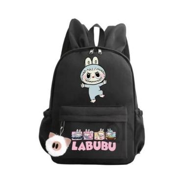 Imagem de Mochila De Estudante Adolescente Mochila Fofa Para Meninos Meninas Mul