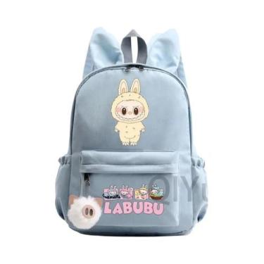 Imagem de Mochila De Estudante Adolescente Mochila Fofa Para Meninos Meninas Mul