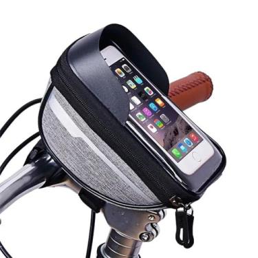 Imagem de Bolsa Celular Guidão Bike Porta Objetos Camera Ferramenta - Shop35, Ci