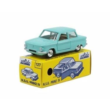 Imagem de OPO 10 - Collection Miniature car 1/43 Solido Compatible with NSU PRINZ IV Turquoise - 1271