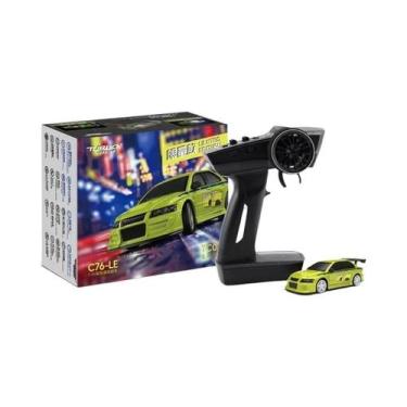 Imagem de Carro De Controle Remoto Elétrico Turbo Racing Em Escala 1/76, Mini Ca