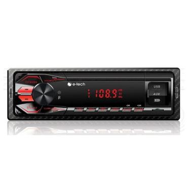 Imagem de Aparelho De Som Carro Radio Etech Premium Usb Bluetooth