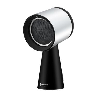 Imagem de AMZCHEF Exaustor portátil, exaustor de mesa com exaustor de 3 velocidades, copo grande de coleta de óleo de baixo ruído, filtro de alumínio removível, exaustor de cozinha portátil para churrasco