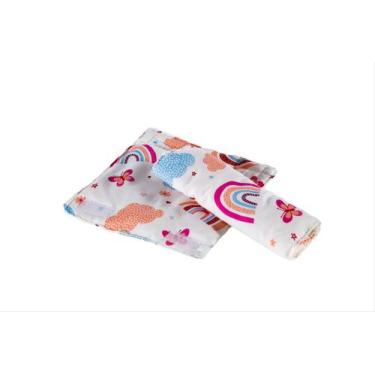 Imagem de Protetor de Cinto de Carrinho e Bebê Conforto Estampado com tiras auto