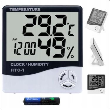 Imagem de Termo-higrômetro Digital Para Controle Profissional de Temperatura - R