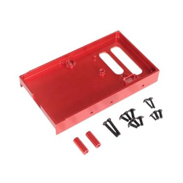 Imagem de simhoa 1:12 RC Car Fixed Warehouse Beam Peças de reposição Servo Mount Receiver Bracket para MN99S MN98, Vermelho