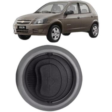 Imagem de Grade Difusor De Ar Celta Prisma 2008 A 2016 Painel Grafite