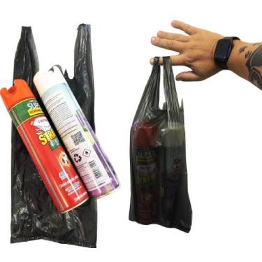Imagem de Sacola Reforçada Pequena 30X45 Branca Gerplás - C/2Kg (1Pct)