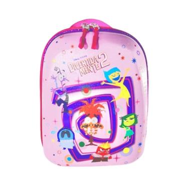 Imagem de Mochila Pequena Maxtoy Divertidamente Roleta Rosa