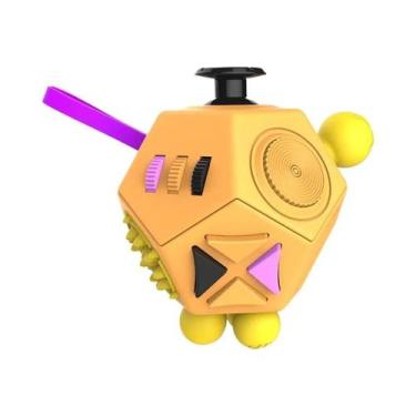 Imagem de Cubos De Fidget De 12 Lados Para Alívio Do Estresse, Autismo, TDAH, TO