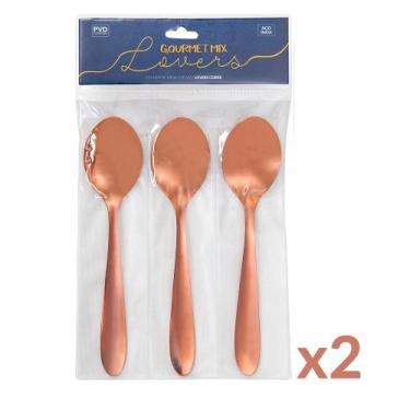 Imagem de Jogo de mesa posta completo com Talheres e utensílios para 6 pessoas C