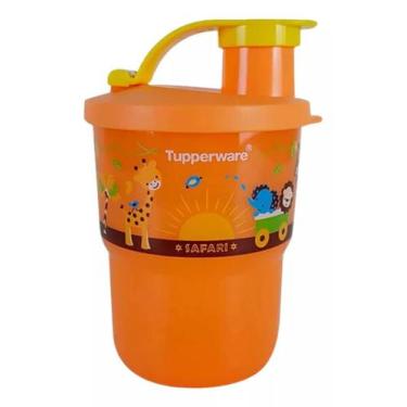 Imagem de Tupperware Copo Infantil Com Bico Colors 225ml., Safari