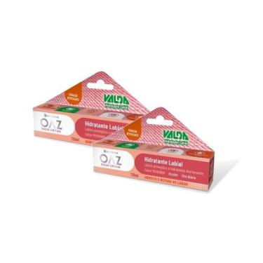 Imagem de Kit 2 Hidratante Labial Valda OAZ Sabor Morango 10ml