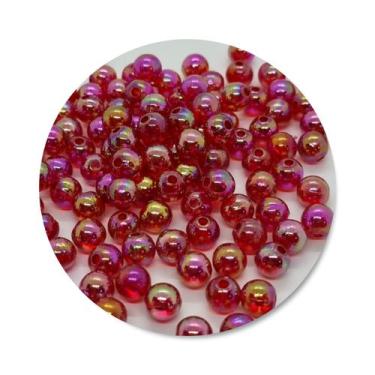 Imagem de Bola Translucida Boreal 100 unidades - Comercial Apetrechos, Vermelho,