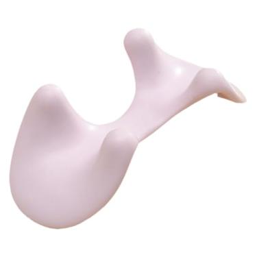 Imagem de Generic Almofada de ombro para pescoço, relaxante de pescoço, máquina de massagem manual, almofada para cervical, dispositivo cervical para trabalho, academia, Rosa