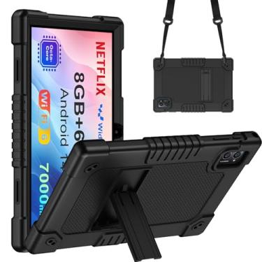Imagem de Capa para tablet TabneraX UTbook de 10,1 polegadas, capa protetora híbrida infantil à prova de choque, capa rígida com suporte embutido para tablet TabneraX UTbook 10,1 polegadas/AWOW UTBook_14 de