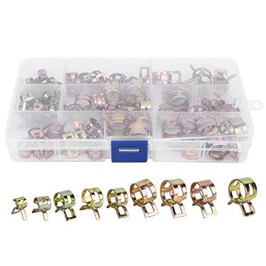 Imagem de 80pcs Galvanizados Glamps Glamps Spring Clip Settment Conjunto