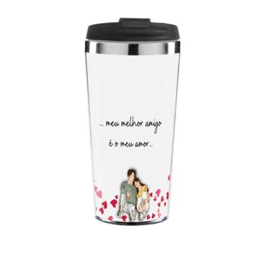 Imagem de Copo Térmico Namorados - Meu Melhor Amigo É O Meu Amor