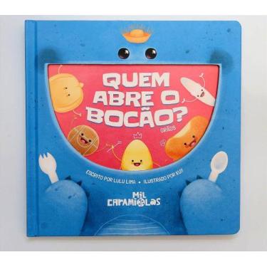 Imagem de Quem Abre o Bocão Grãos - Livro Infantil Interativo - MIL CARAMIOLAS