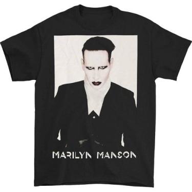 Imagem de Camiseta Marilyn Manson Proper 2015 Tour (Tóquio-Manchester) - Rockins
