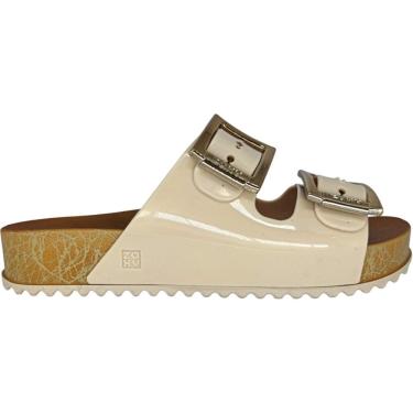 Imagem de Chinelo Birken Casual Feminino Borracha Tiras com Fivelas Metalizadas Zaxy 18063