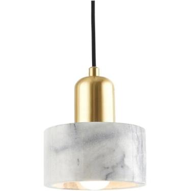 Imagem de Lustre Verde Luzes Pendentes Ilha de Cozinha Abajur de Mármore Pedra Natural Preto Luminária Pendente de Teto Dourado Nórdico Moderno Branco Lustre para Cozinha Ilha Sala de Jantar Quarto de