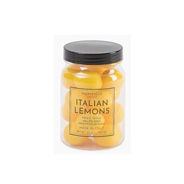 Imagem de Hopificio Mini sabonete de mão FiRENZE Italian Lemons, pote com os melhores sabonetes triplos de 450 ml. Feito na Itália