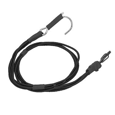 Imagem de Ymiko Corda de Reboque Cinética, Alça de Tração de Gancho de Guincho, Corda de Escape, Gancho de Reboque de Resgate, Cinta de Guincho Cinético de Esteira RC, Acessórios RC para Carros 1/10 1/8 (#1)