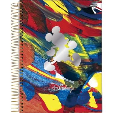 Imagem de Jandaia - Caderneta Espiral 1/8 Capa Dura 80Fls DISNEY PROJETO DEEI - Pacote com 10 unidades
