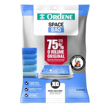 Imagem de Ordene - Space Bag Saco de Plástico a Vácuo, Tamanho XG, Linha Vac Bag