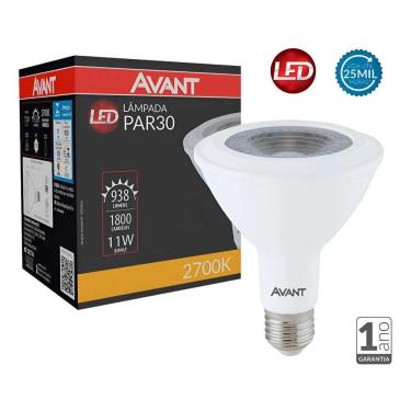 Imagem de Lampada Led Par30 11W Luz Amarela 2700K Avant
