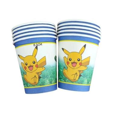 Imagem de Decoração De Festa De Aniversário Pikachu Pokémon Balões Utensílios De