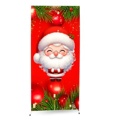 Imagem de Painel Romano Lateral 0,90mx 2,20m Natal Veste Facil (PLNAT0068)