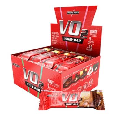 Imagem de Kit 12 Barrinha Proteica Sabor Cookie VO2 Whey Bar - Integralmédica